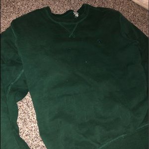 Ralph Lauren crew neck double knit sweater